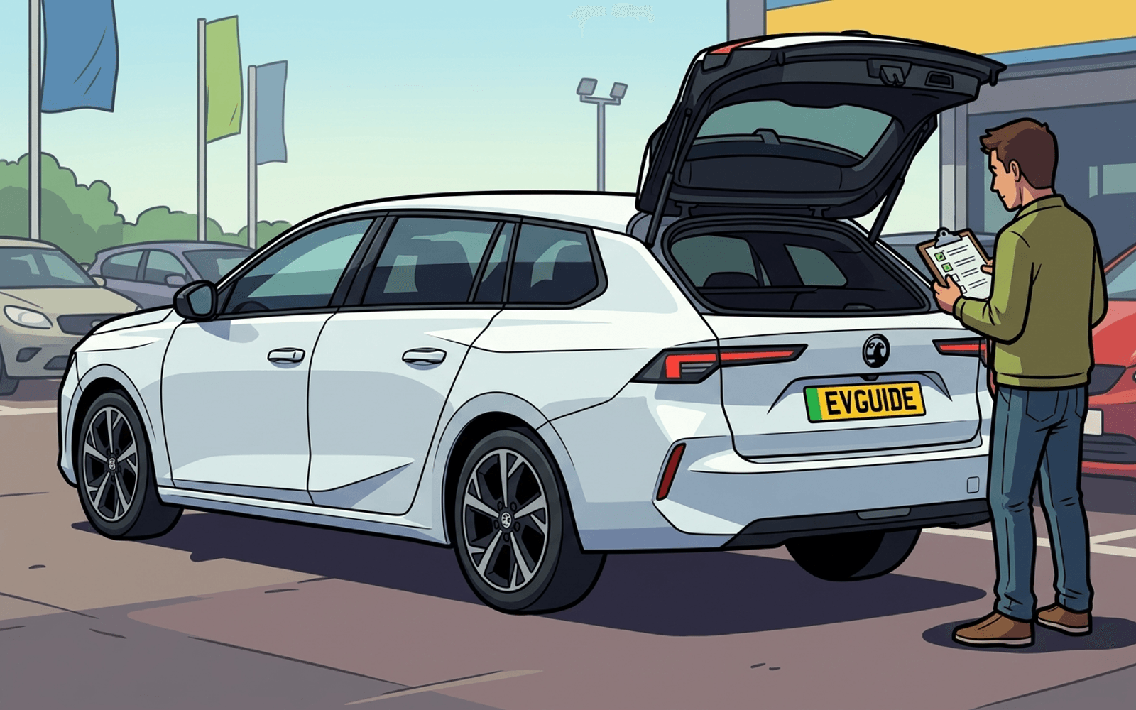 Peugeot e-308 vs Vauxhall Astra Sports Tourer