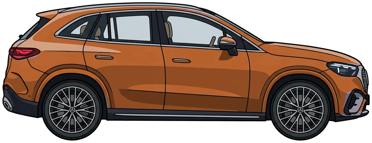 Mercedes-Benz GLC vs Polestar 3