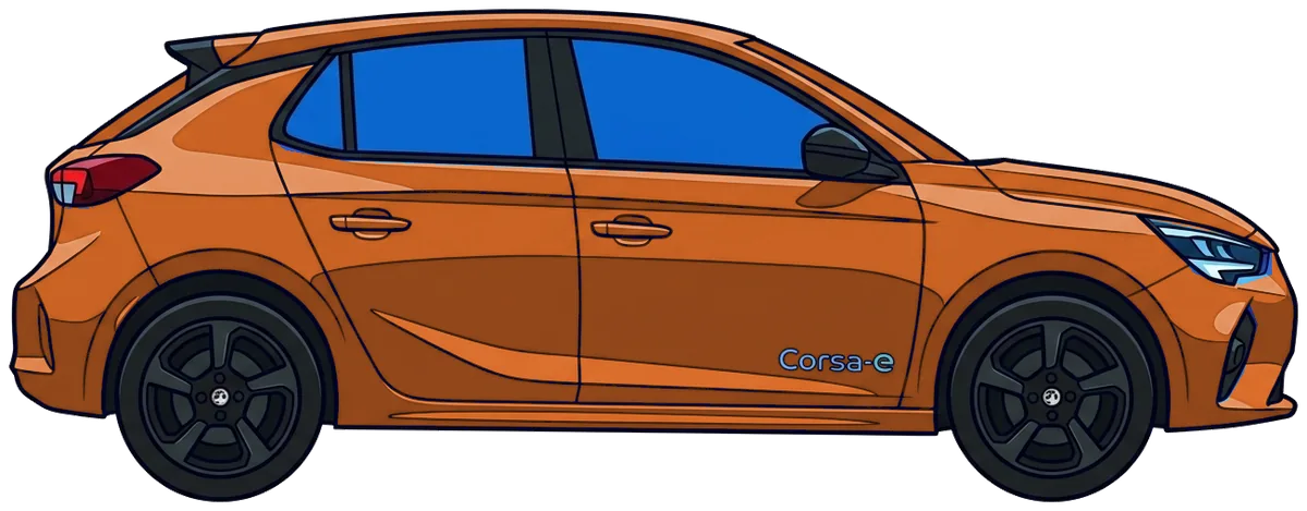 Nissan LEAF vs Vauxhall Corsa-e