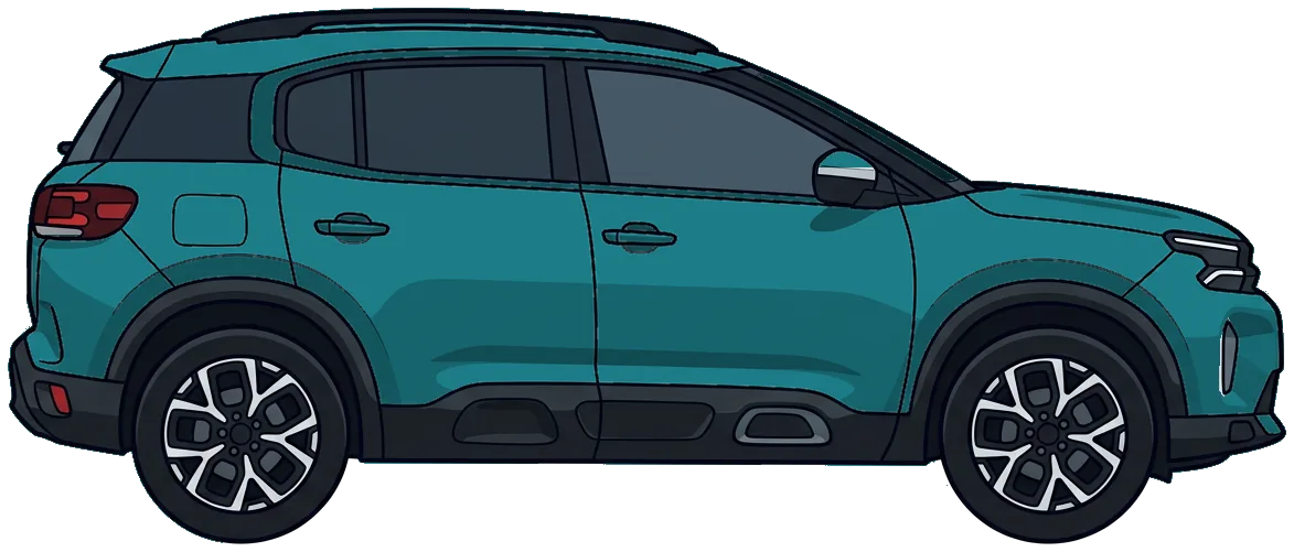 Citroën ë-C5 Aircross vs Hongqi EHS5